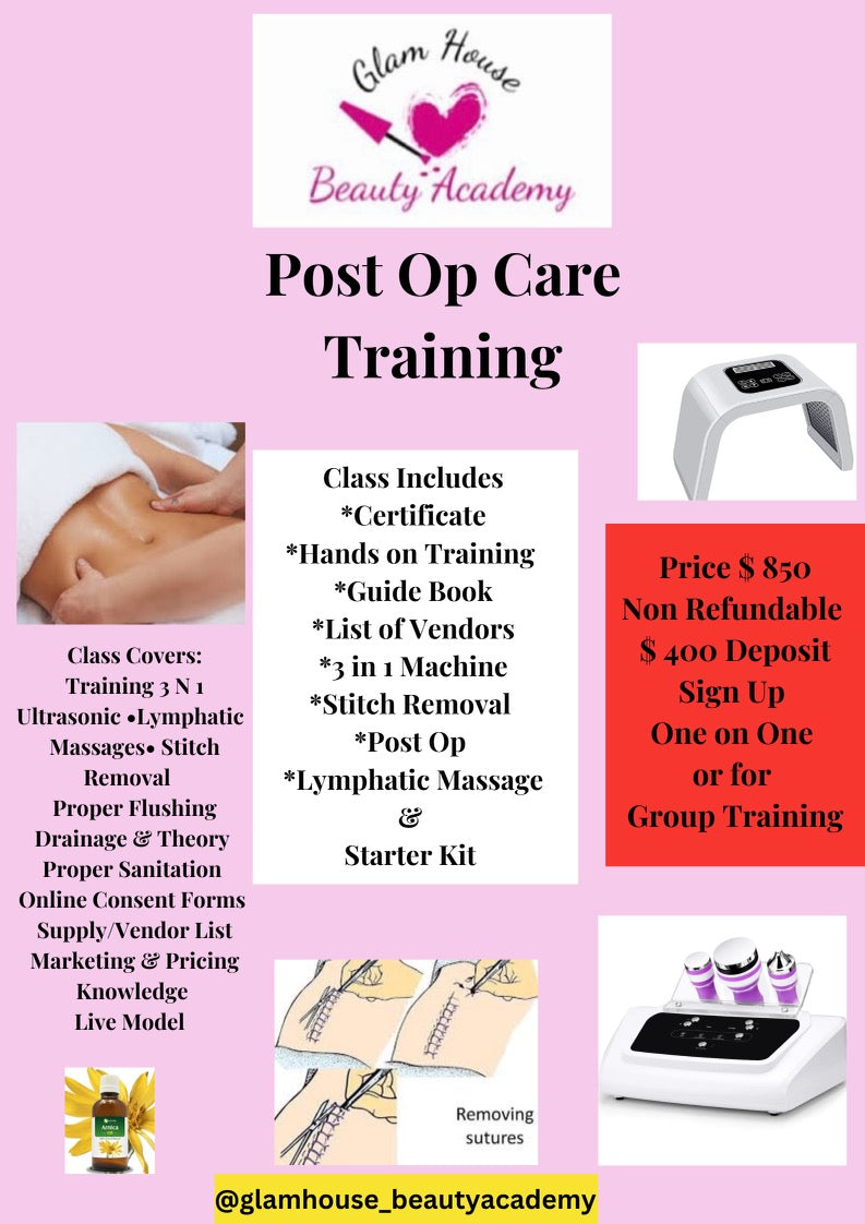 Post Op Care Training