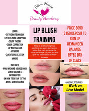 Load image into Gallery viewer, Lip Blush Training Deposit
