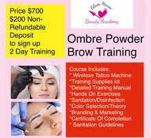 Load image into Gallery viewer, Ombre Powder Brow Training
