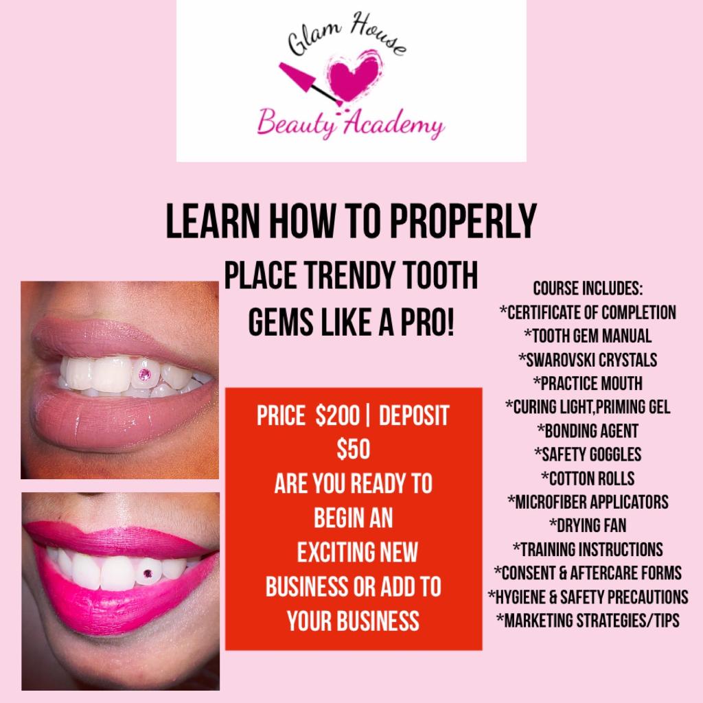 Tooth Gems – GlamHouse Beauty Academy and Beauty Store